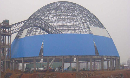 江阴螺栓球网架加工的注意事项